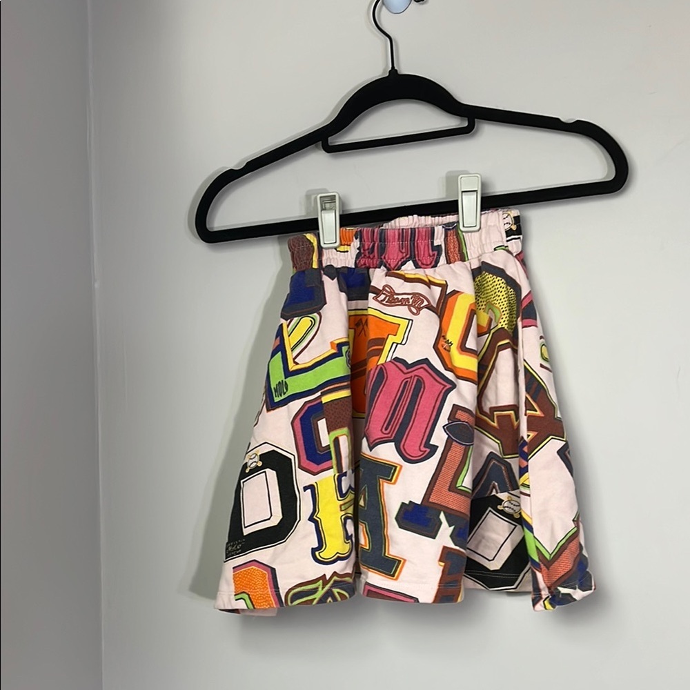 Molo baseball print skirt